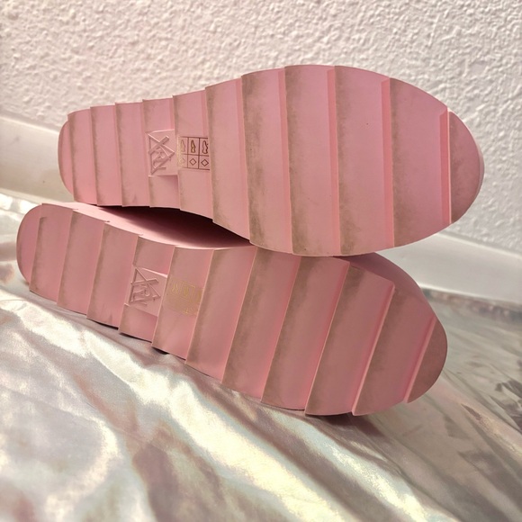 ✨ YRU Qozmo pink platform sneakers 6 - Picture 5 of 11